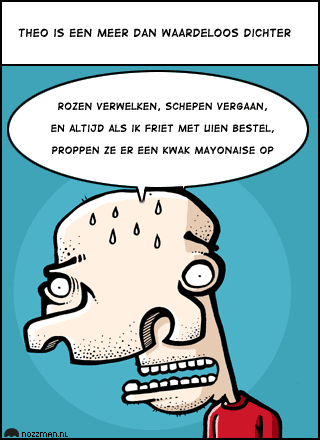 Friet met uien